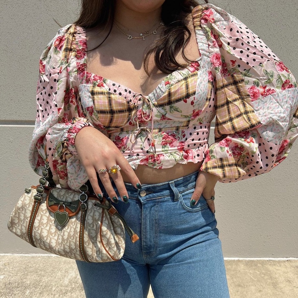 Like new for love & lemons bustier top